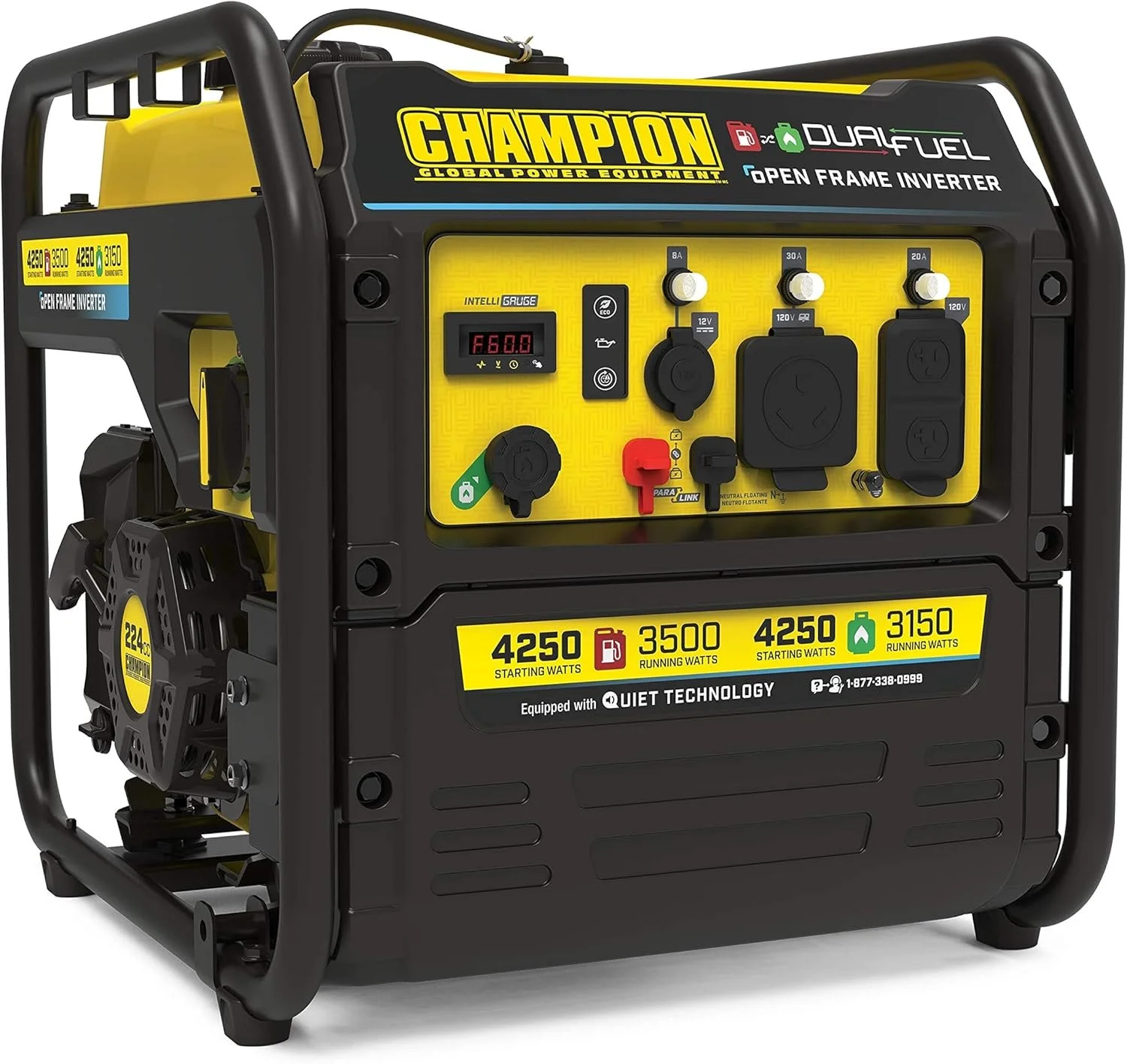 1-130.webp Champion 4250-Watt Dual Fuel RV Ready Open Frames Inverter Generators