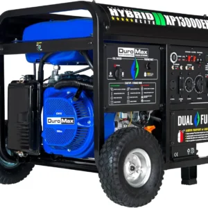 DuroMax XP13000EH 13,000 Watt Dual Fuel Portable Generators.