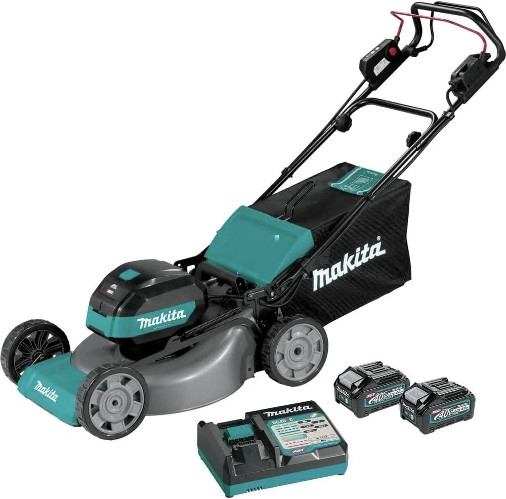 1-451.webp Makita 40V max XGT Brushless 21″ Self‐Propelled Commercials Lawn Mowers Kit GML01PL