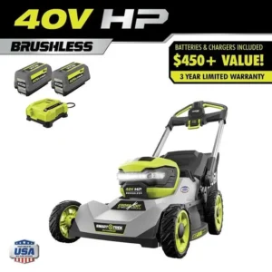 40V HP Brushless 21″ Self-Propelled Multi-Blade Mower Kits.