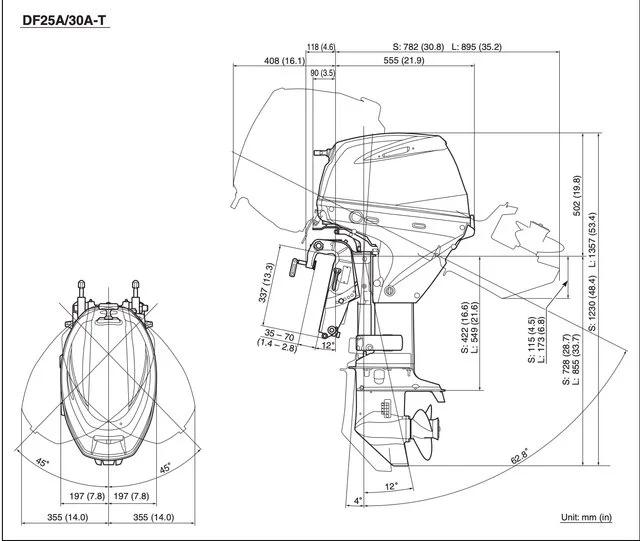 1052.webp Suzuki 30 HP Outboard Motor DF30ATLW5 - Image 2