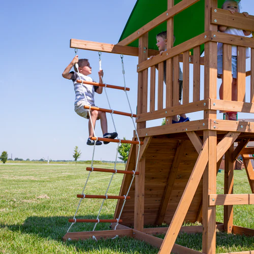 2101050_LIFESTYLE.webp Backyard Discovery Grayson Peak Swing Set