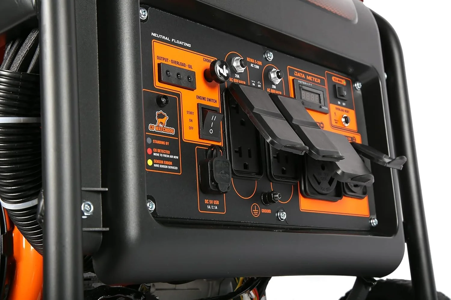 3-117.webp WEN DF875iX 8750-Watt RV and Transfer-Switch-Ready 120V/240V Duals. - Image 4