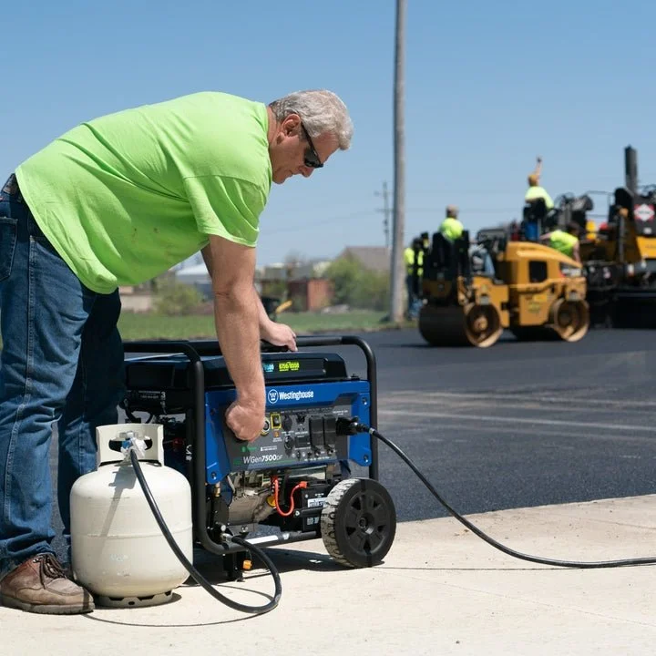 3-141.webp Westinghouse WGen7500DF Dual Fuel Portable Generators. - Image 5