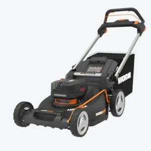 WORX Nitro WG760 40V 21″ Cordless Self-Propelled Lawn Mowers.