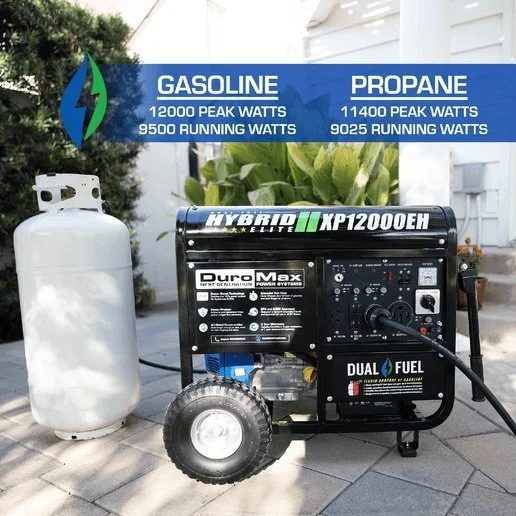 3-70.webp DuroMax DS12000EH 12,000 Watt Dual Fuel Portable Generators. - Image 3