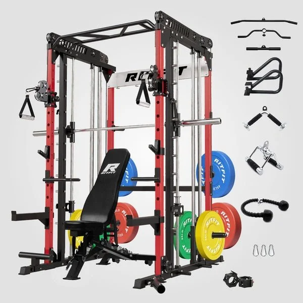 647-2-1-1.webp RitFit M1 Pro Smith Machine Home Gym Package - Image 3