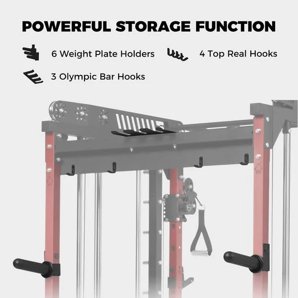 648-2-1-1.webp RitFit M1 Pro Smith Machine Home Gym Package - Image 2