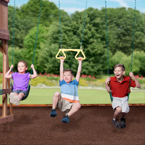 Caribbean-Swings.webp Backyard Discovery Caribbean Swing Set - Image 2