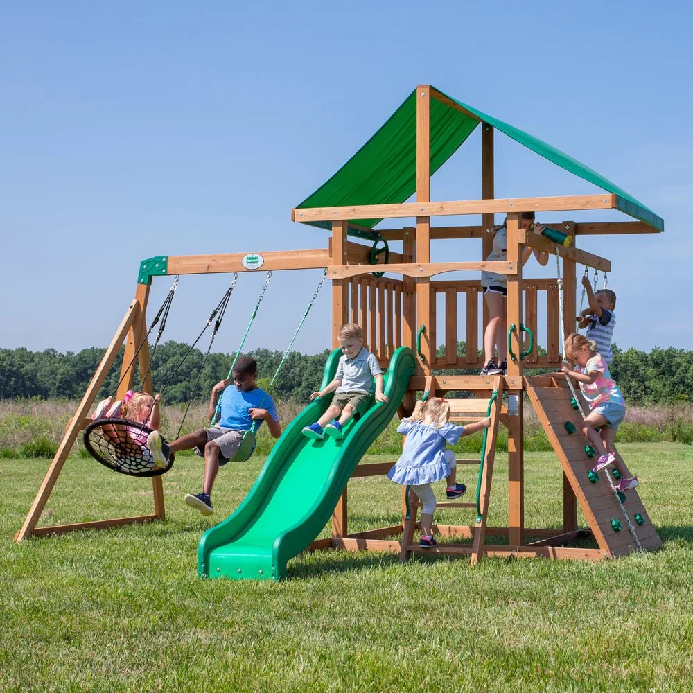 Grayson-Peak-Main-Image.webp Backyard Discovery Grayson Peak Swing Set - Image 3