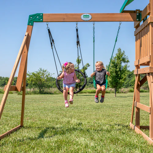 Grayson-Peak-Swing-Beam.webp Backyard Discovery Grayson Peak Swing Set - Image 2