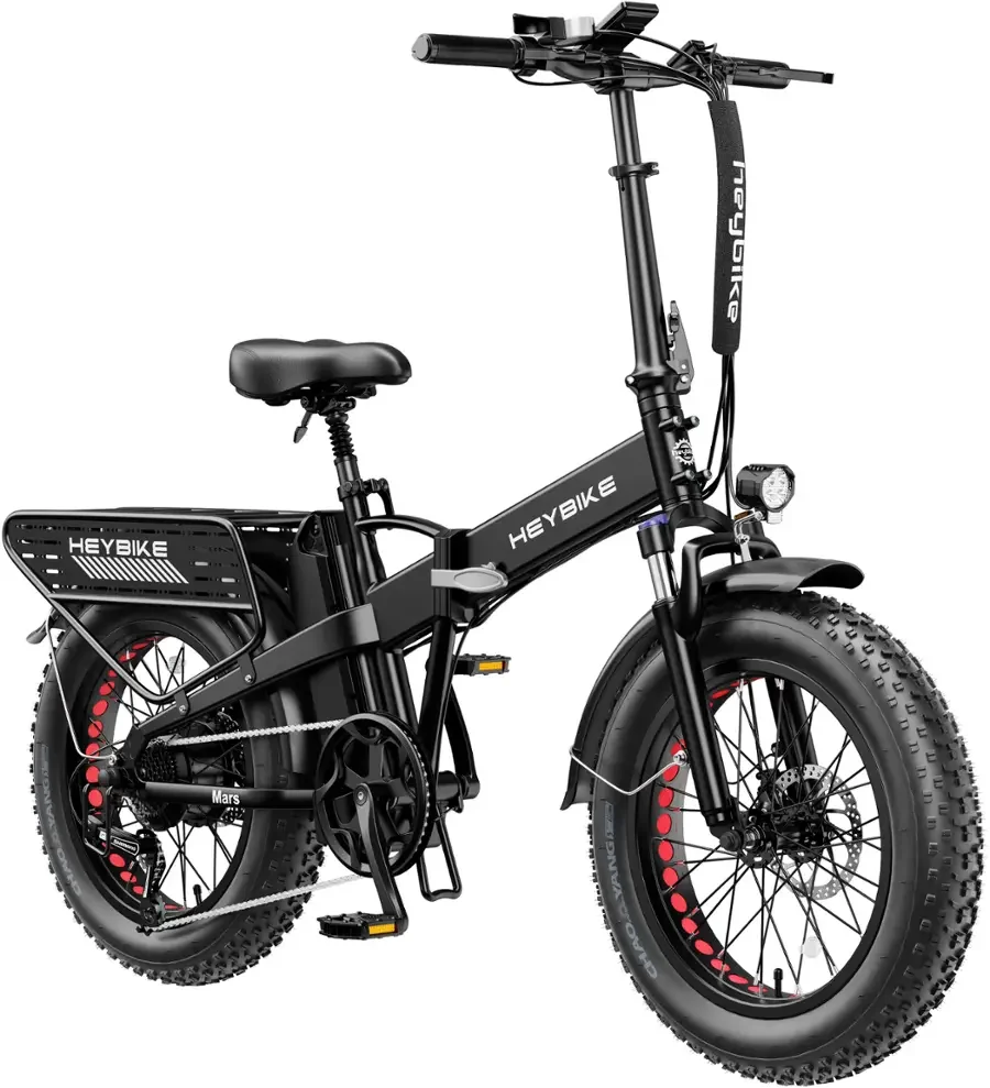 a1-136-1-1.webp Heybike Fat Tire Mountain Electric Bikes, 1200 W, 45 Miles, 1~3 Pedal Assist, Greys - Image 7