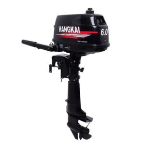 Hangkai Water Cooled 2 Stroke 6HP Outboards Motors Petrol Powered Engine
