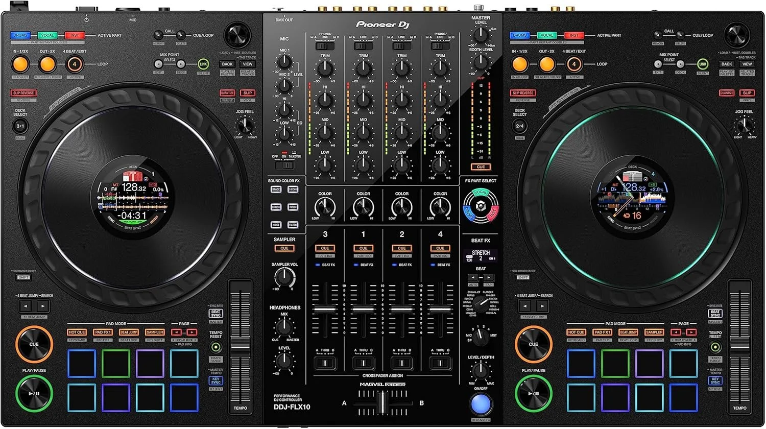 a1-77-1-1-1.webp Pioneer DJ DDJ-FLX10 4-Channels DJ Controllers