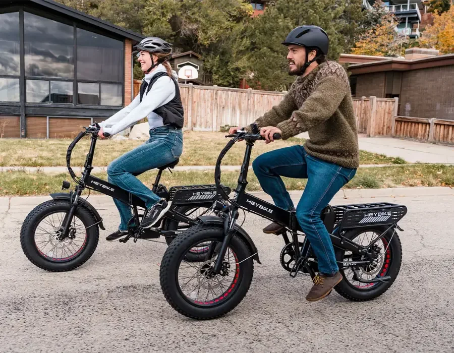 a2-67-1-1.webp Heybike Fat Tire Mountain Electric Bikes, 1200 W, 45 Miles, 1~3 Pedal Assist, Greys - Image 6