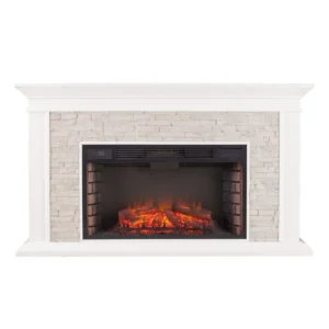 Ceonna Electric Fireplace Winstons Porter Finish