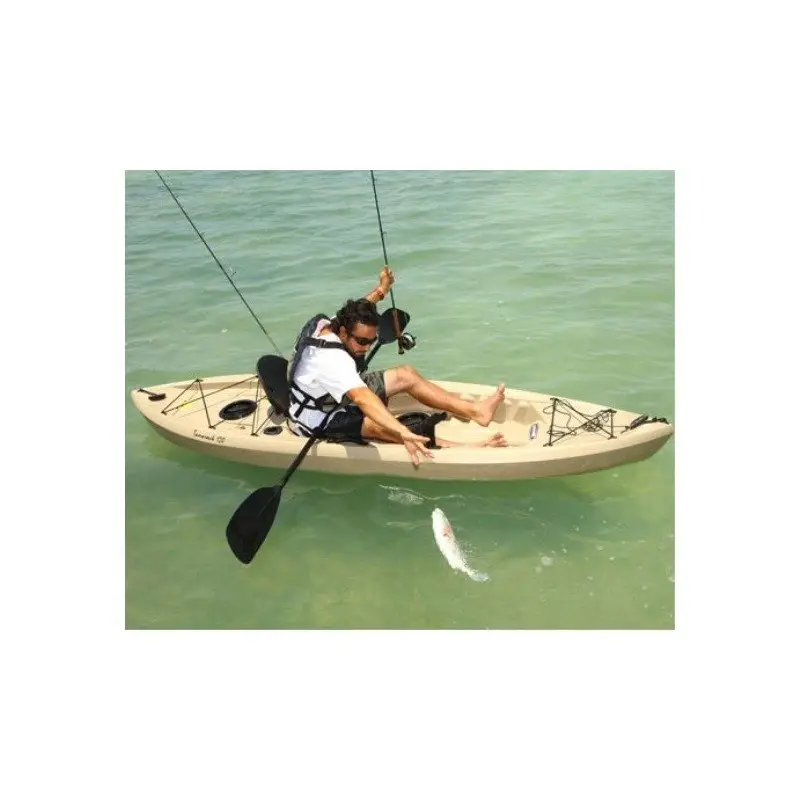 b2-9.webp Lifetime Muskie 120 Sit-On-Top Angler Kayaks w/ Paddle - Image 3