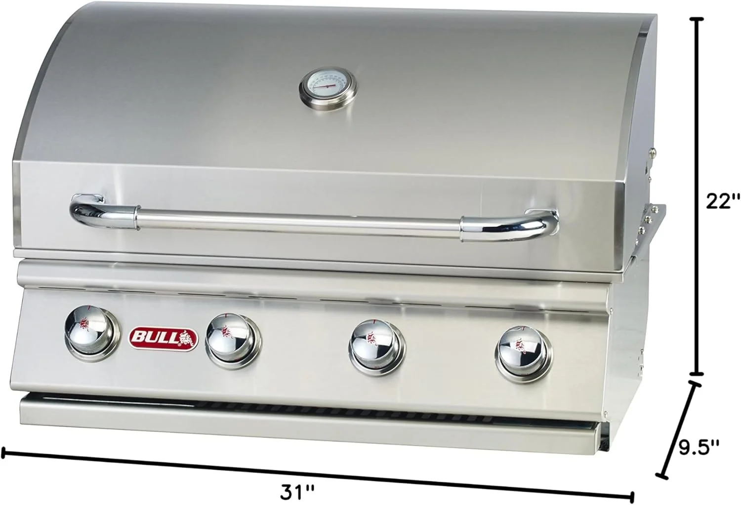 e2-1-1-1.webp Bull Outlaw 30 inch 4 Burner Built in Natural Gas Grill - Image 3