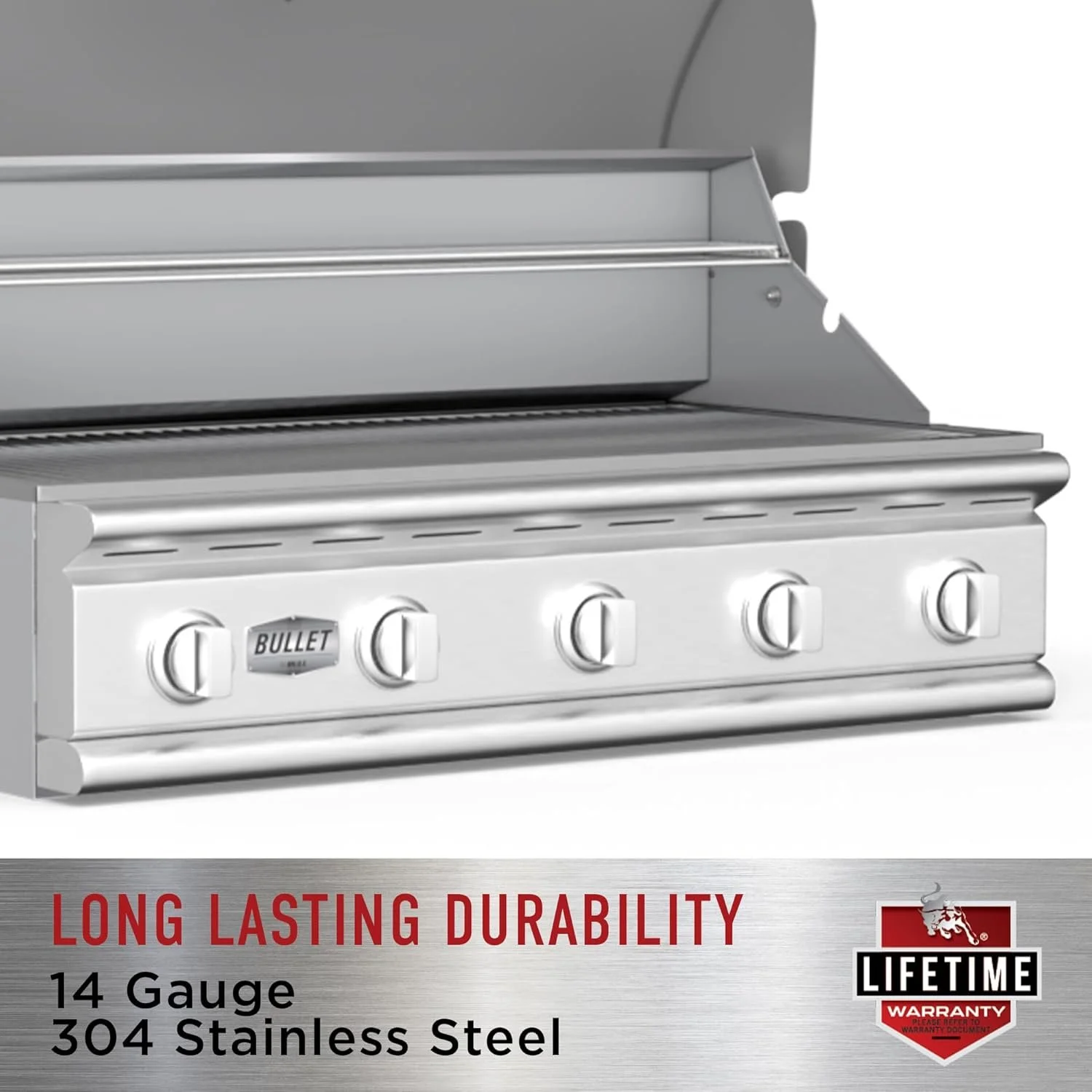 e3-2-1-1.webp Bull Outlaw 30 inch 4 Burner Built in Natural Gas Grill - Image 2