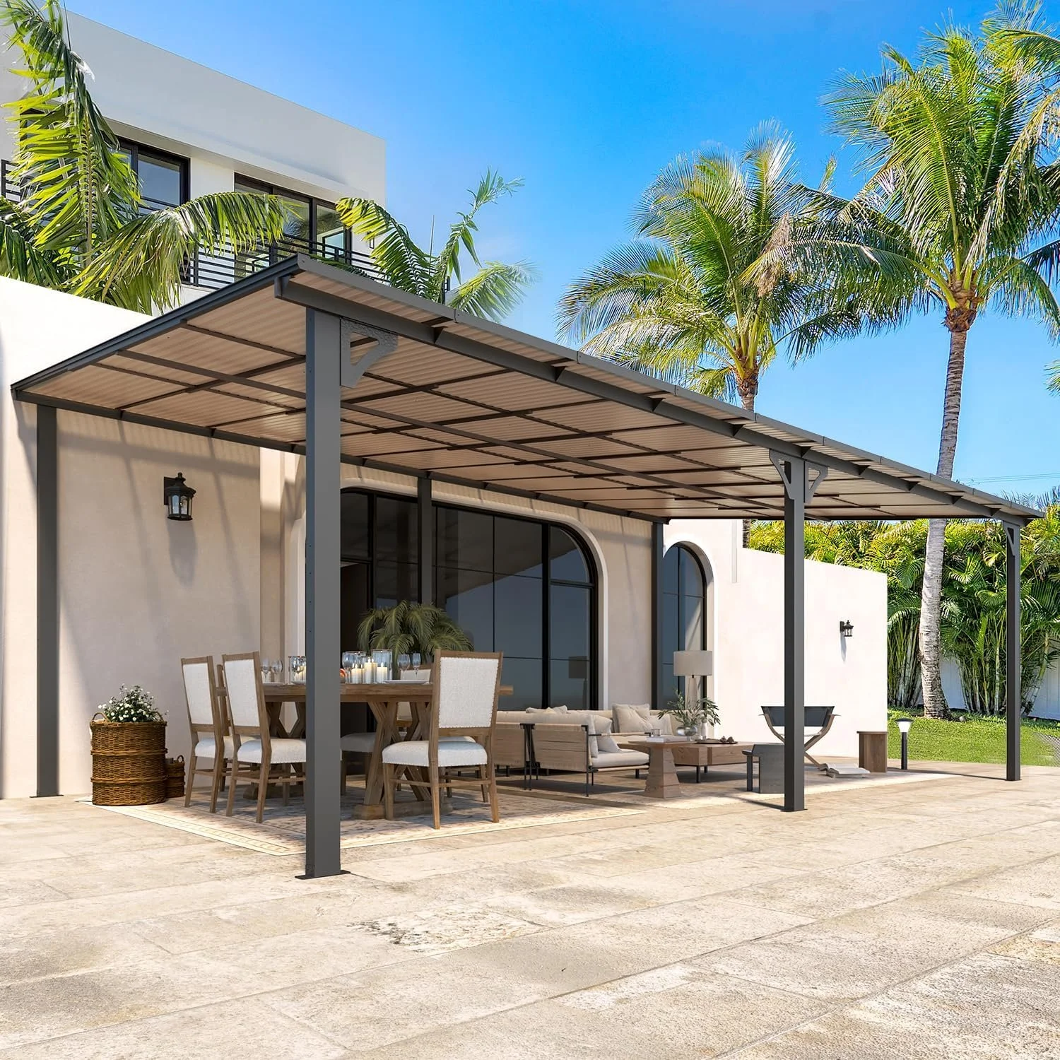g1-5.webp Aecojoy 20’x12′ Wall Mounteds Gazebos Pergola