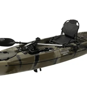 BKC PK12 Angler Sit-on-Top Single Pedal Fishing Kayaks