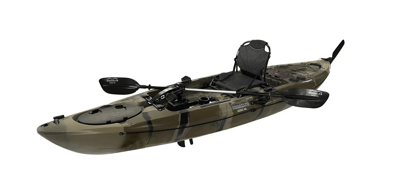g1-7.webp BKC PK12 Angler Sit-on-Top Single Pedal Fishing Kayaks - Image 4