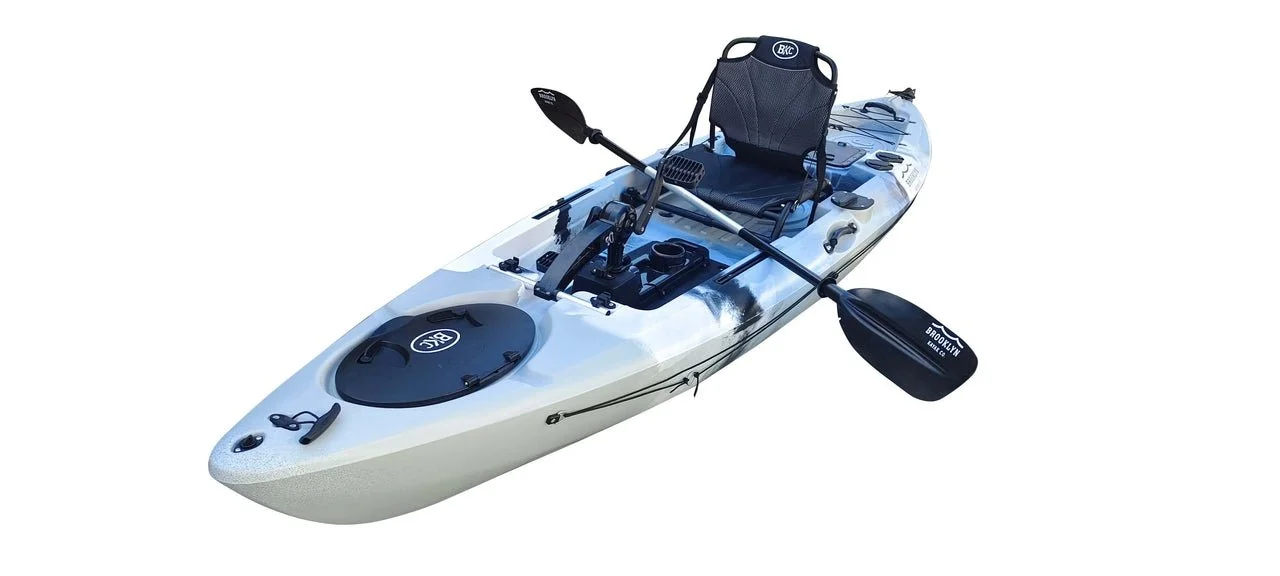 g2-7.webp BKC PK12 Angler Sit-on-Top Single Pedal Fishing Kayaks - Image 3