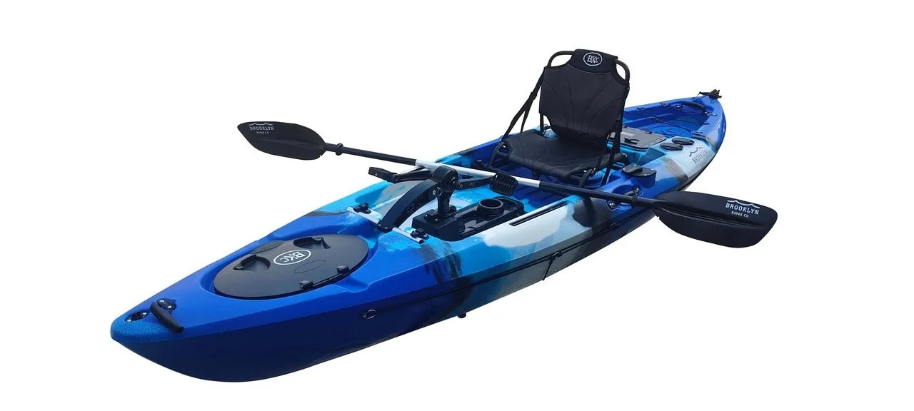 g3-7.webp BKC PK12 Angler Sit-on-Top Single Pedal Fishing Kayaks - Image 2