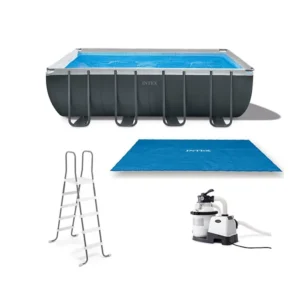 Intex Ultra XTR Above Ground Pool and Solar Covers