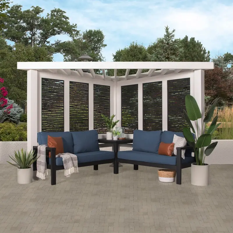 q1-6.webp Backyard Discovery Ridgedale Modern Steels Cabana Pergola