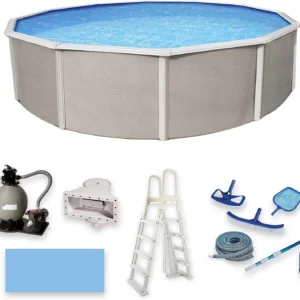 Blue Wave Belize 15′ Round Above Ground Pools
