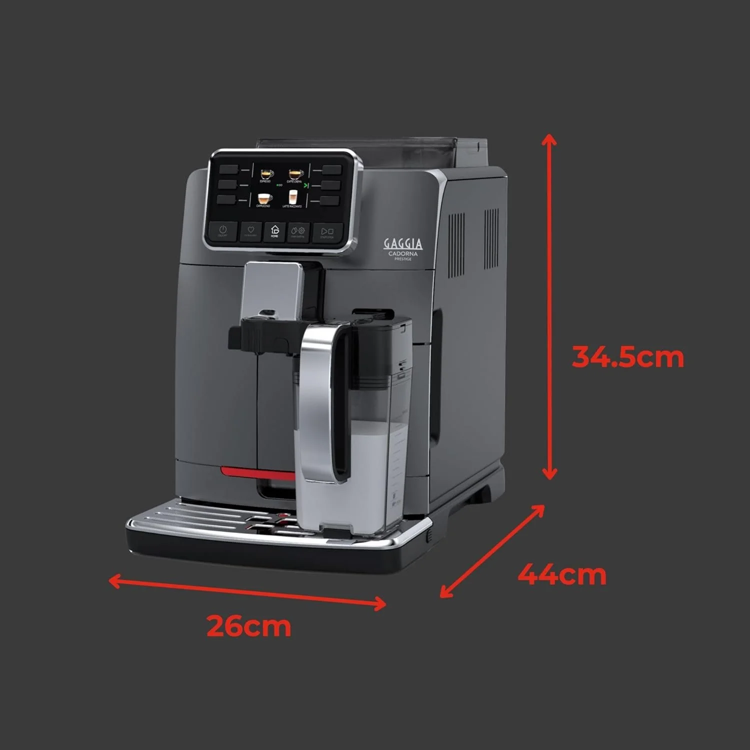 tgy2.webp Gaggia Cadornas Prestige cocoa/coffee/espresso - Image 4