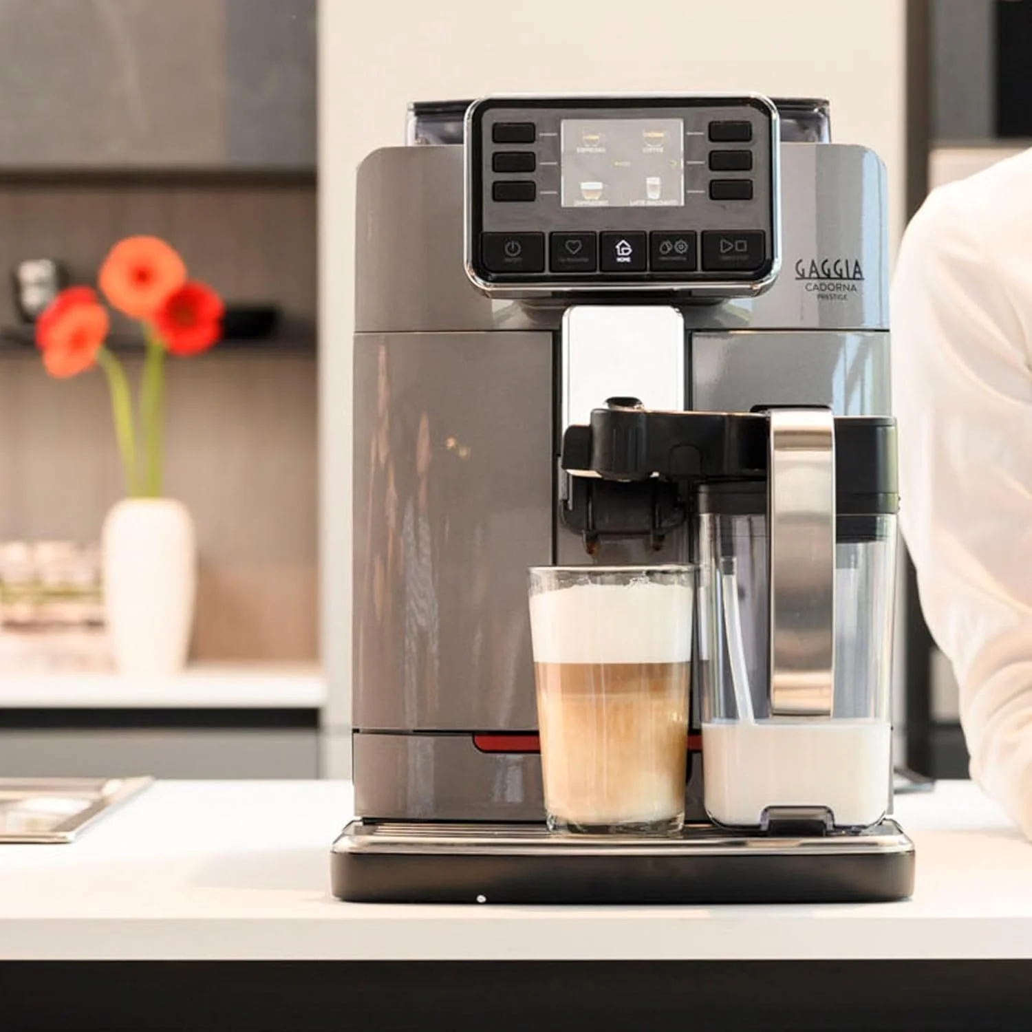 tgy4.webp Gaggia Cadornas Prestige cocoa/coffee/espresso - Image 2