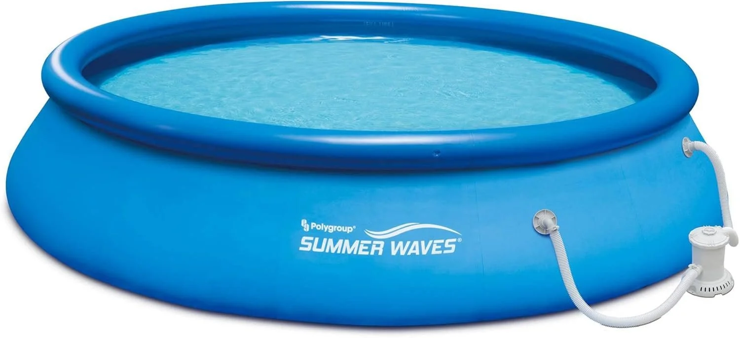 u1-16.webp Summer Waves 15ft x 36in Quick Set Inflatable Outdoor Above Grounds - Image 4