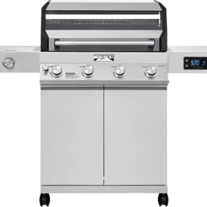 Monument Grills Eminence 405 |Tech Stainless Propane Gas Grills Eminence 405 & Cast Iron Cooking Plate