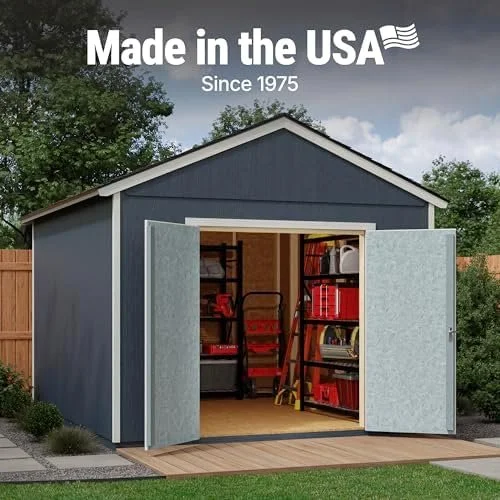 w3-19.webp Handy Home Products Rookwood 10×12 Do-It-Yourself Wooden Storages Sheds- Does not Include Floor kit, Paint, or Roofing Shingles - Image 2