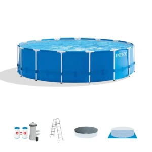 Intex 15ft x 48in Metal Frame Pool Sets